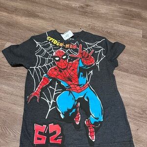 Spider-Man Kids Costume T-Shirt - Gray and Red